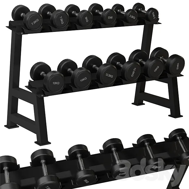 QIFFIY Dumbbell Rack Free Download