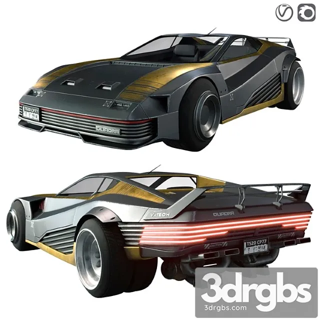 Quadra v-tech 3D Model Download