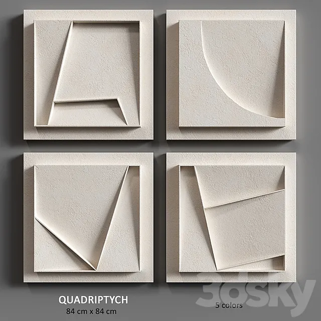 QUADRIPTYCH 3DModel