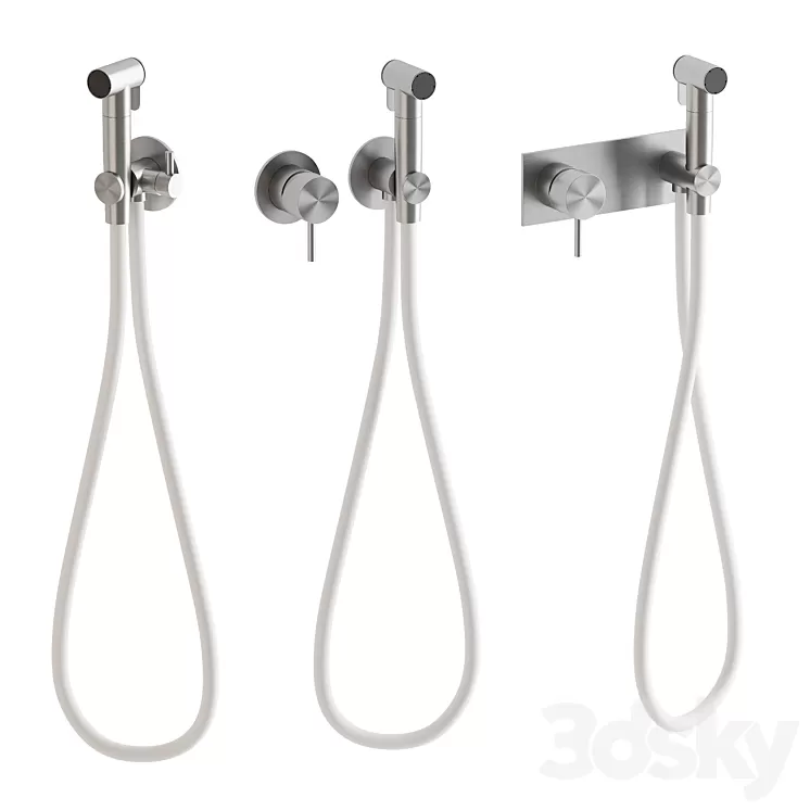 Quadro Hygienic Showers 3D Model
