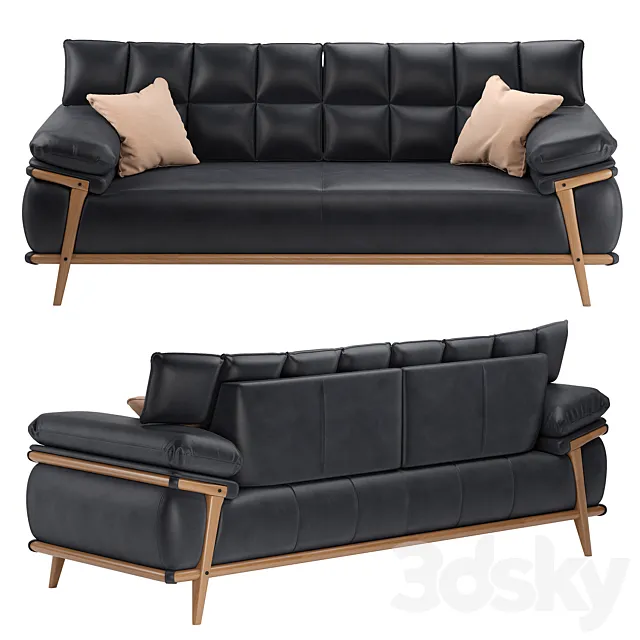 Quatro Modern Berkemobilya 3D Model Quatro Modern Berkemobilya 3D Model