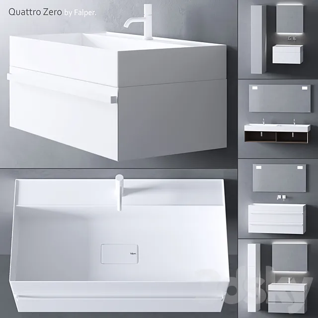 Quattro Zero by Falper 3DModel Quattro Zero by Falper 3DModel