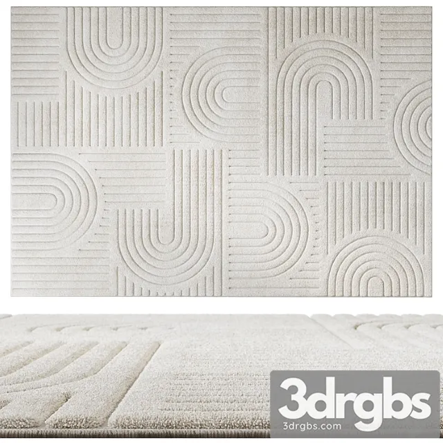 Quincey rug by Eco Kilim 3D Model Download