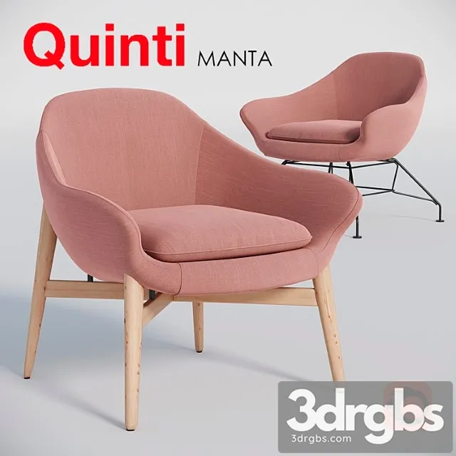 Quinti sedute – manta 3D Model Download