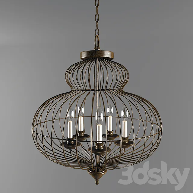 Quoizel Laila 3D Model Quoizel Laila 3D Model