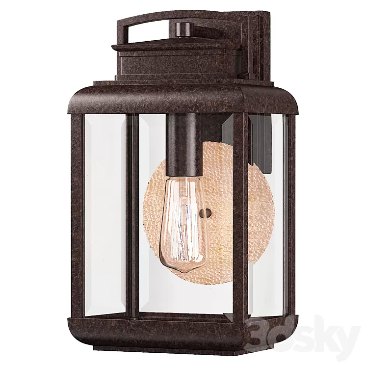 Quoizel Wall lamp QZ-BYRON-M 3D Model Free Download
