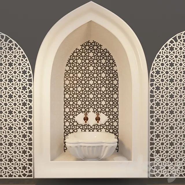 Qurna for hamam 3D Model Qurna for hamam 3D Model