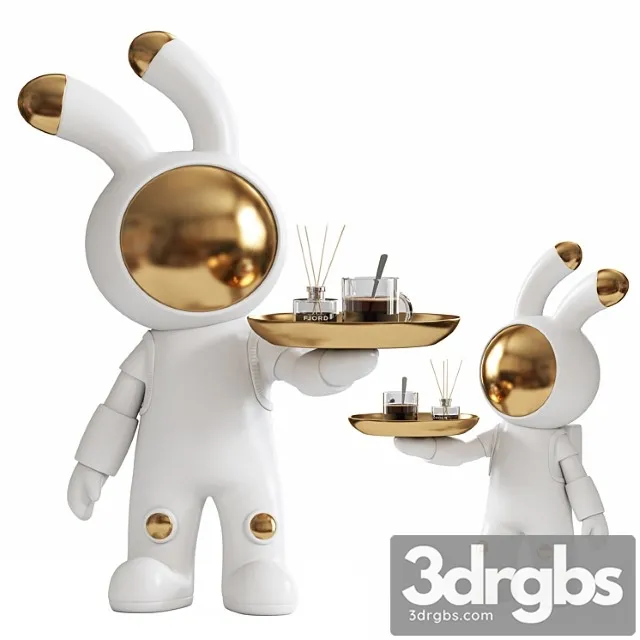 Rabbit handicraft decoration sculpture Rabbit handicraft decoration sculpture