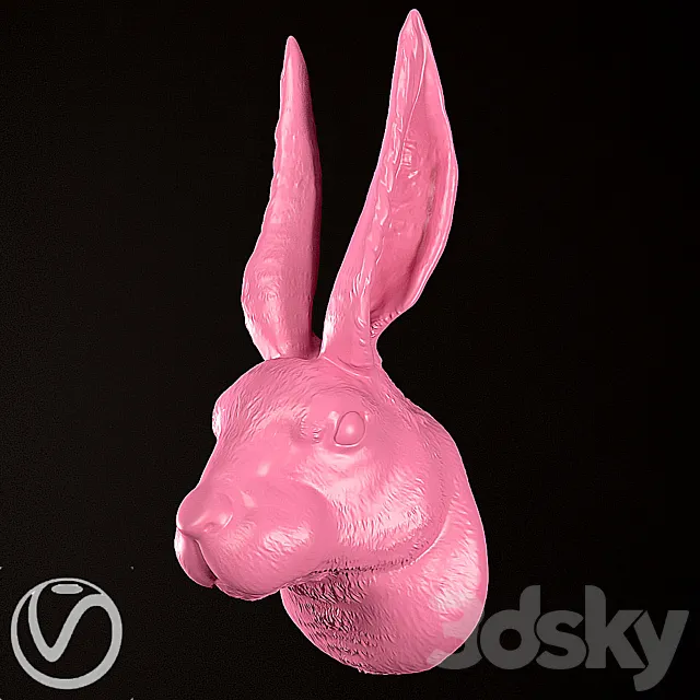 rabbit head 3DModel