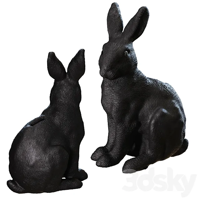 Rabbit Money Box 3DModel