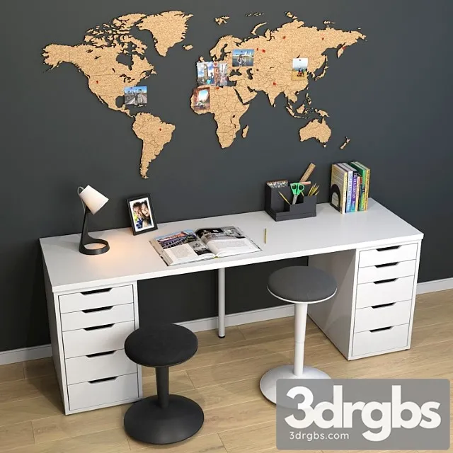 Rabochee Mesto 26 3D Model Download