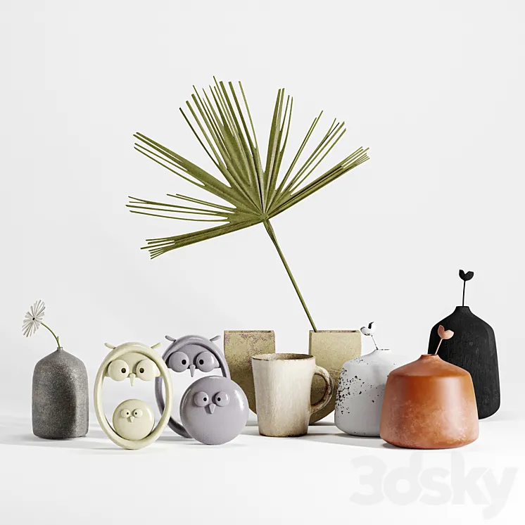 rachel saunders ceramics2 3D Model Free Download