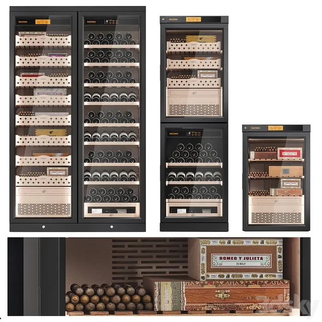 RACING Humidor 3D Model