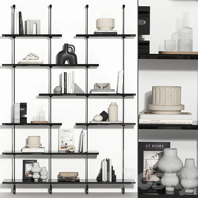 Rack 02 – Decor 34 3D Model