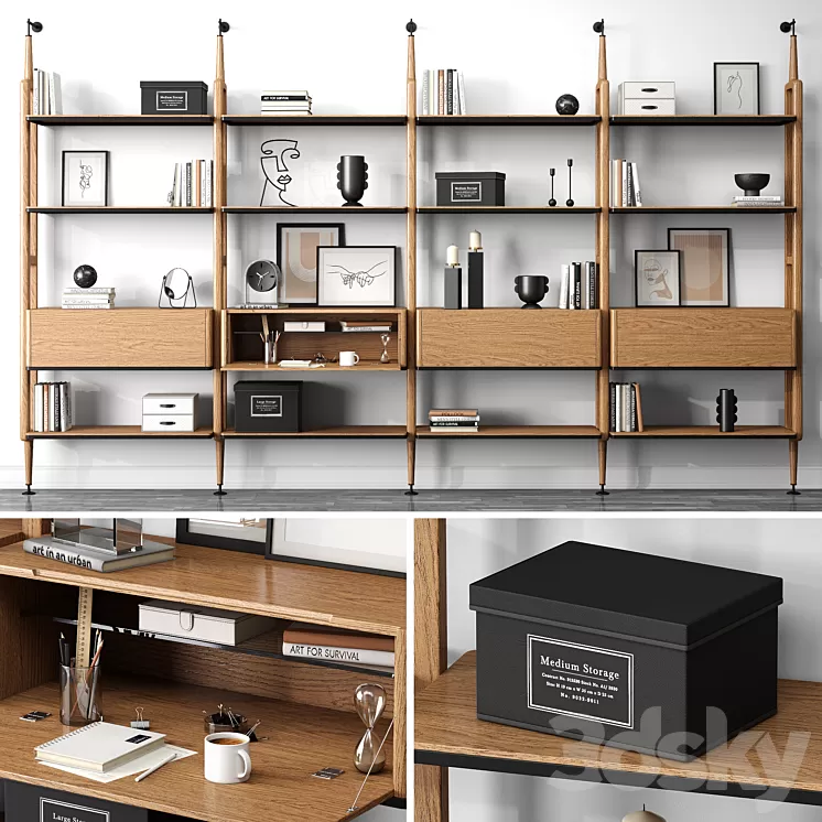 Rack ARIA 02 by PORADA 3D Model Free Download Rack ARIA 02 by PORADA 3D Model Free Download