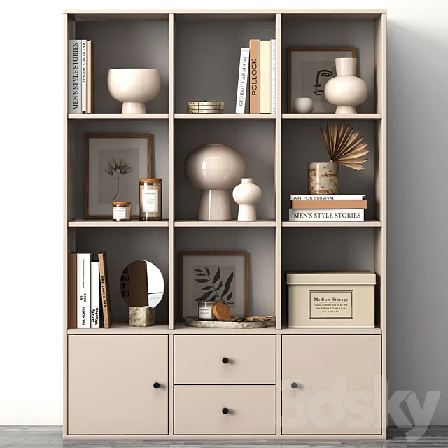 Rack Kane Latte 3D Model