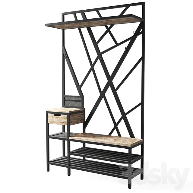 Rack metal VL-2636-100 3D Model