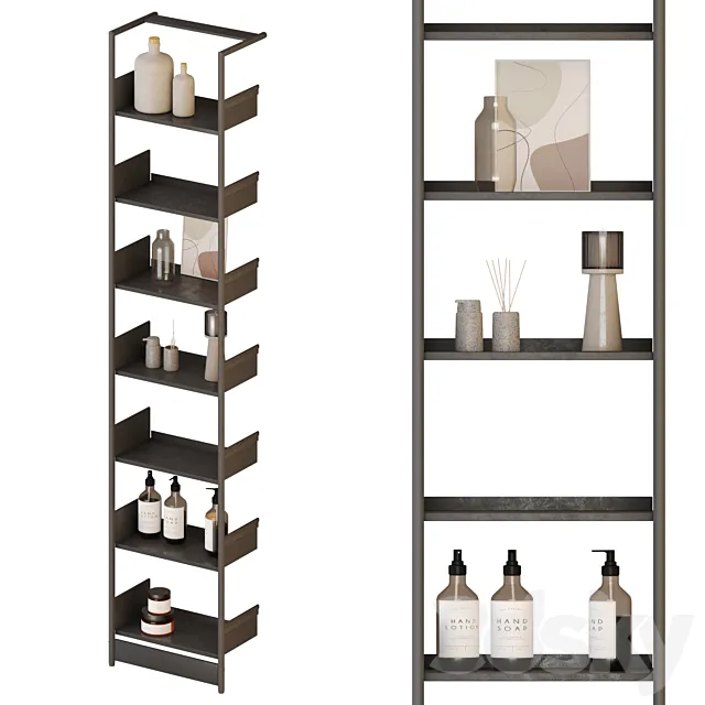 Rack Pool 196 MOX 3D Model