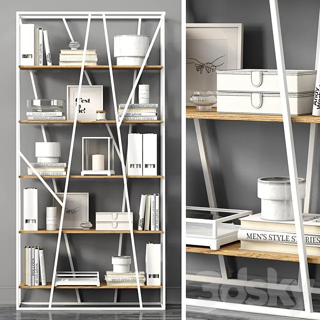 Rack POWELL by Intelligent design 3D Model