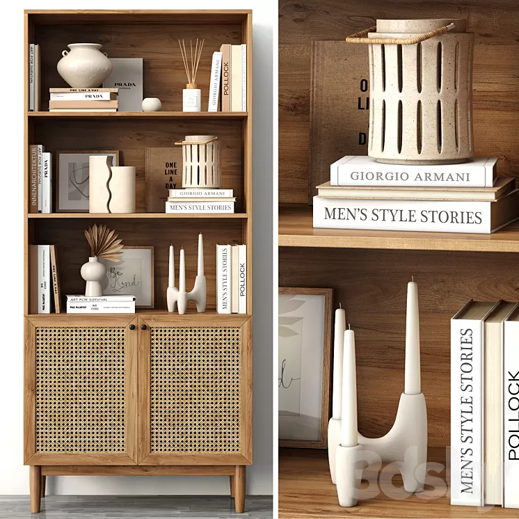 Rack Roshal Wood 3D Model Free Download