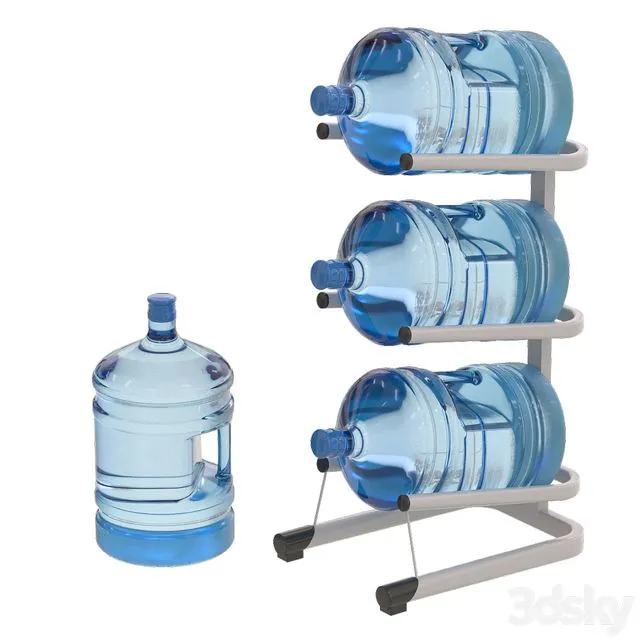 Rack STELLA-TECHNIK 3 shelves 3D Model