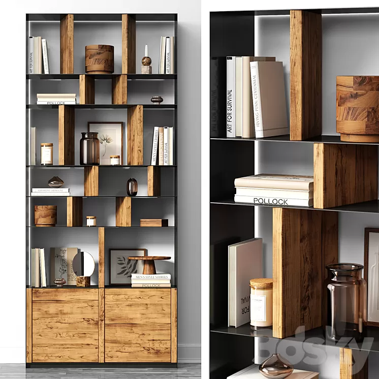 Rack STORM 2 by KARE DESIGN 3D Model Rack STORM 2 by KARE DESIGN 3D Model