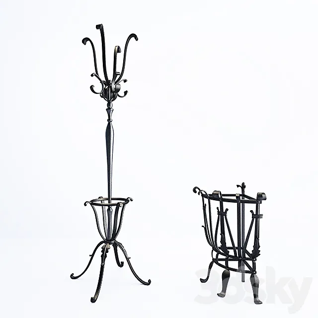 Rack. umbrella 3DModel Rack. umbrella 3DModel