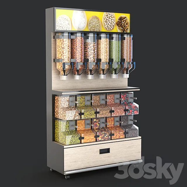 Rack with dispensers Free Download