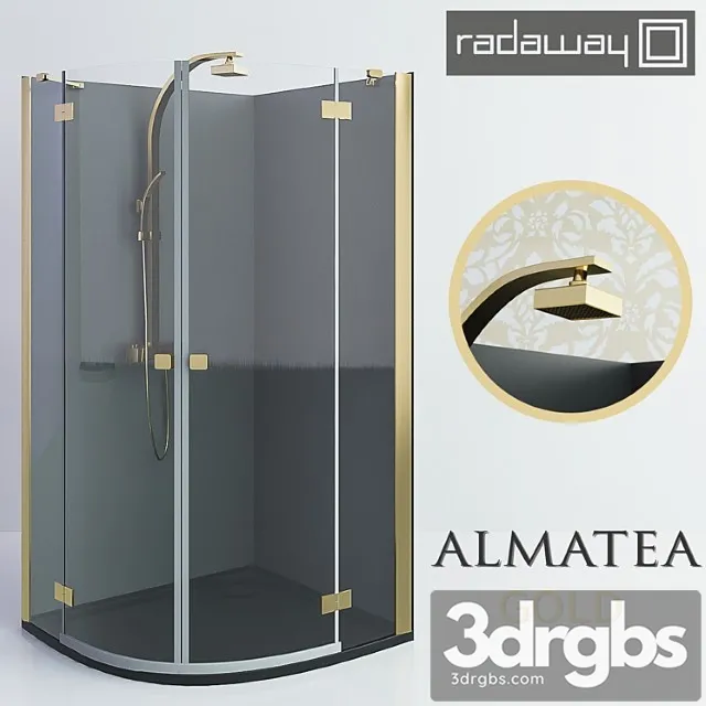 Radaway Almatea Gold 3D Model Download Radaway Almatea Gold 3D Model Download