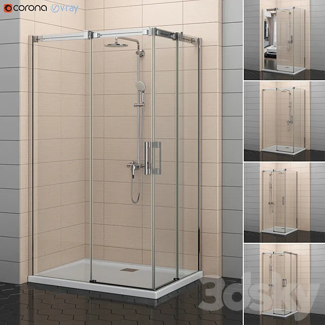 Radaway Showers | Espera 3D Model Radaway Showers | Espera 3D Model
