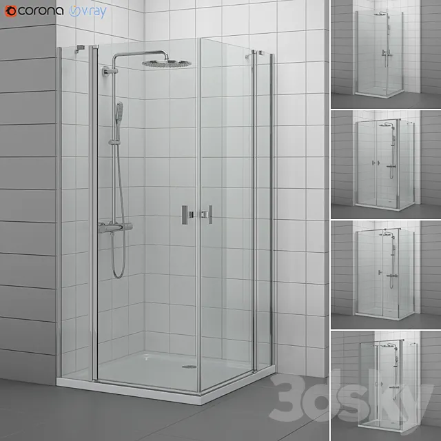 Radaway Showers | NES 1 3D Model Radaway Showers | NES 1 3D Model