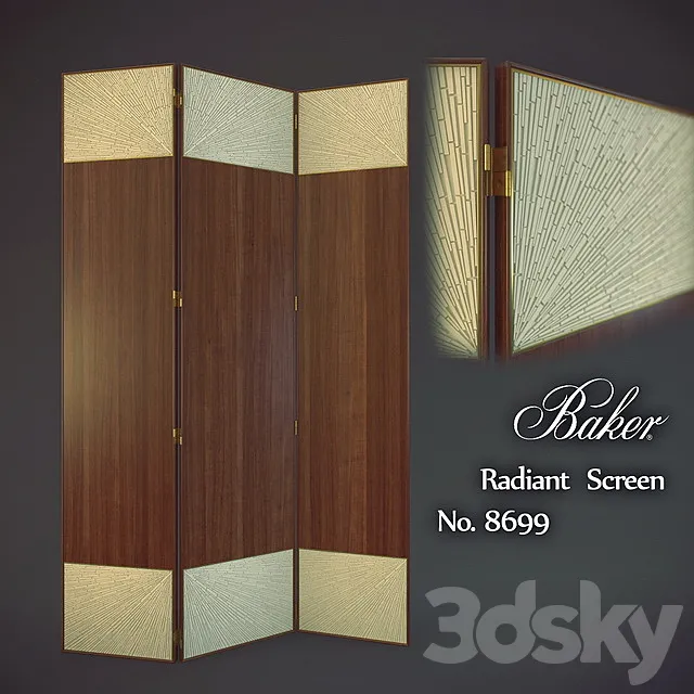 Radiant Screen 3D Model Radiant Screen 3D Model