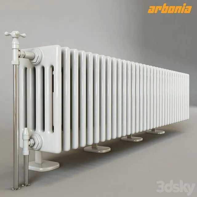 Radiator Arbonia 5-steel pipe 3D Model