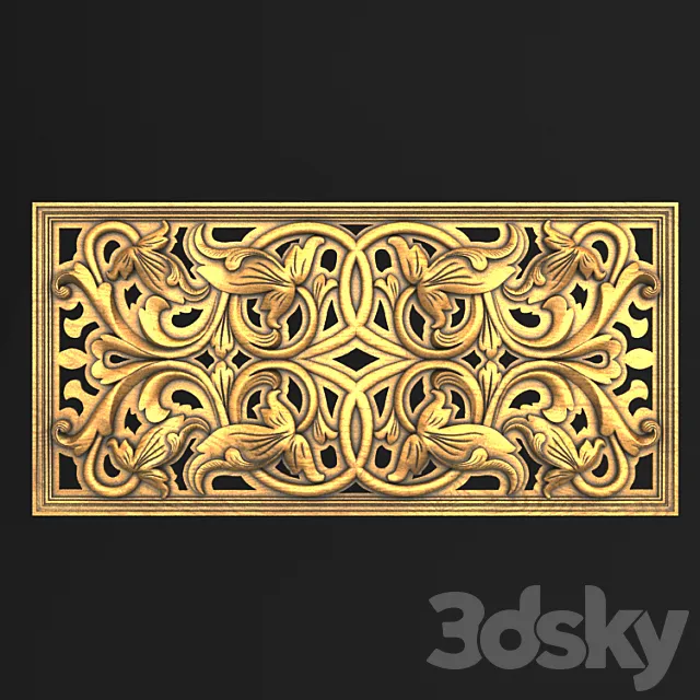 radiator grille 3DModel radiator grille 3DModel