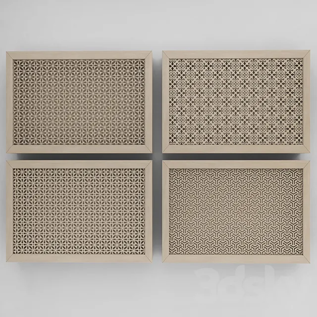 Radiator screen 2244 3DModel