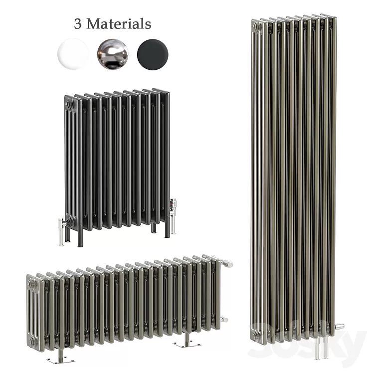 Radiator Zehnder Charleston 3D Model