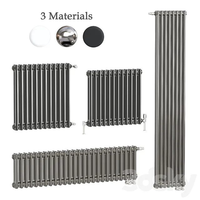 Radiator Zehnder Charleston 3D Model