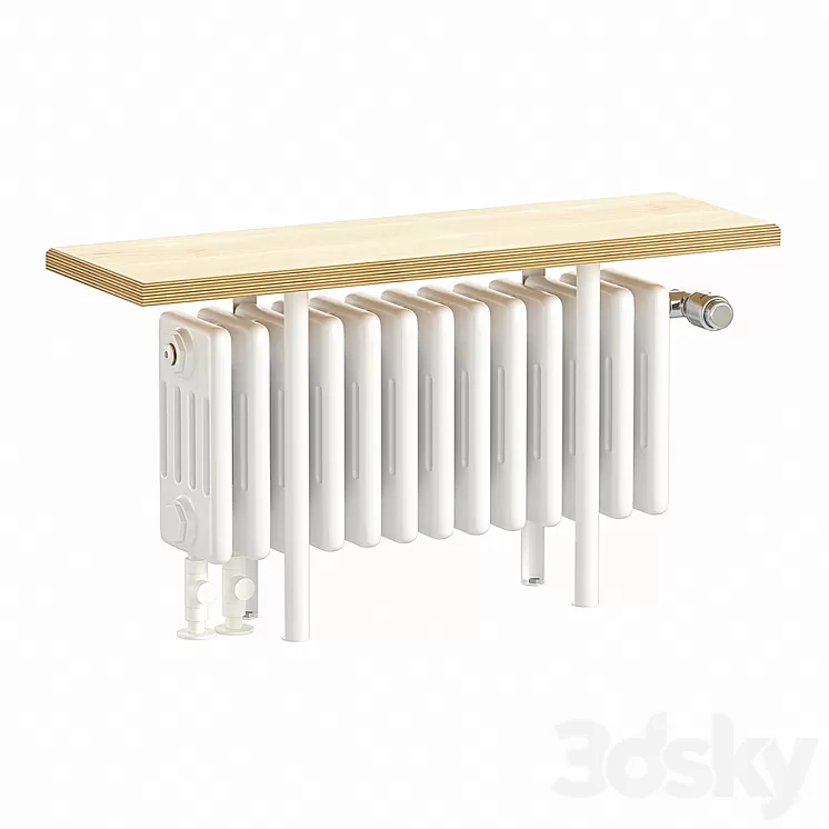 Radiator Zehnder Charleston relax 3D Model