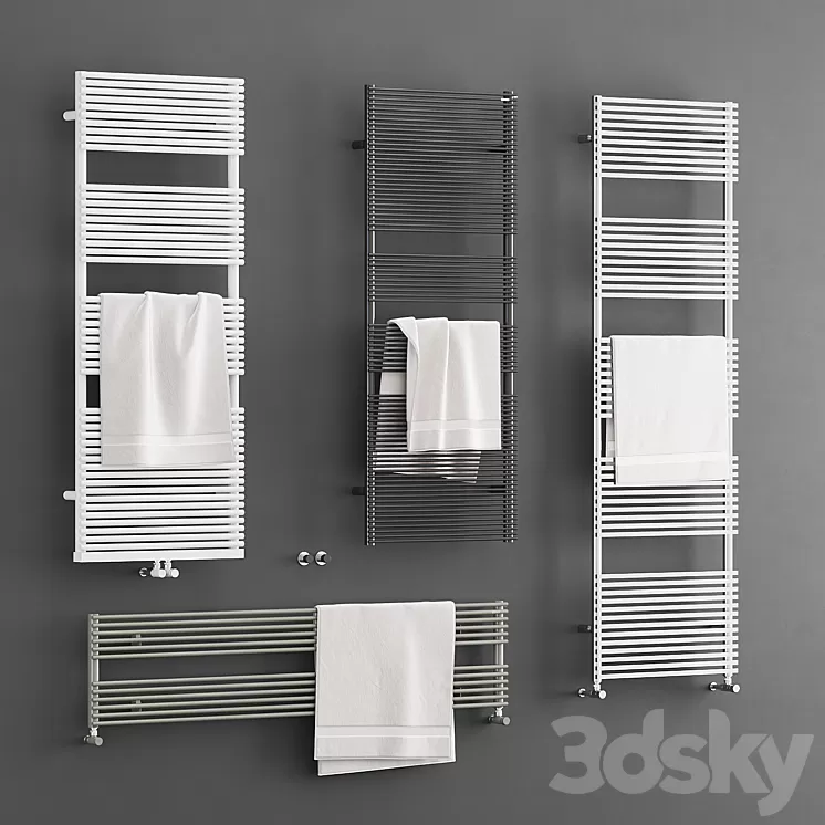 Radiatori tubes 3D Model Radiatori tubes 3D Model