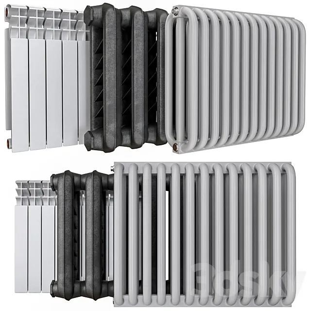 Radiators 3D Model