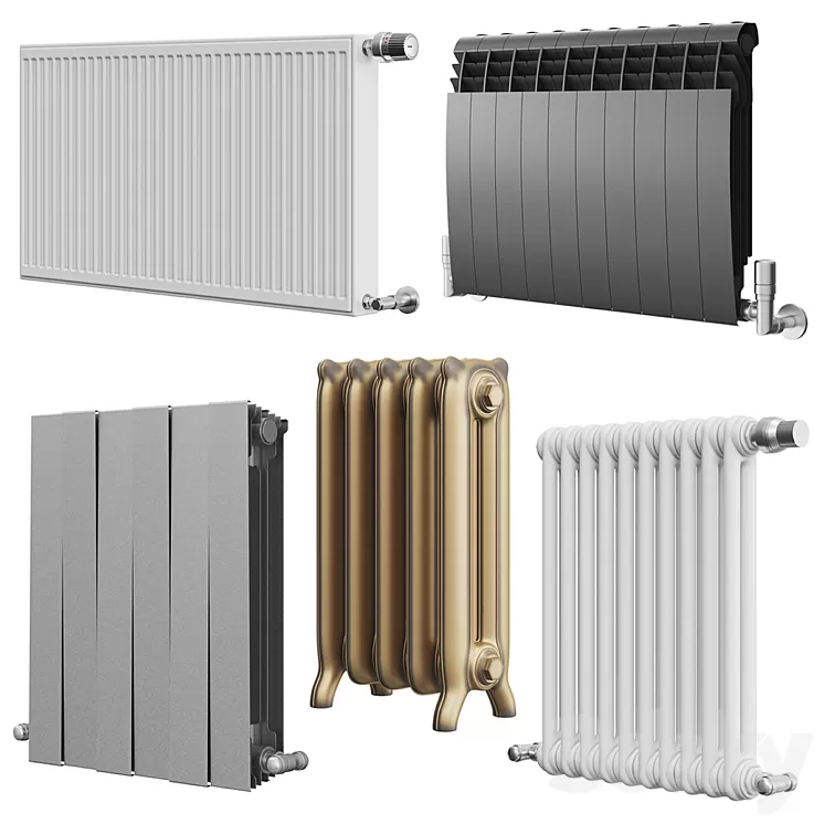 Radiators (v1) 3D Model