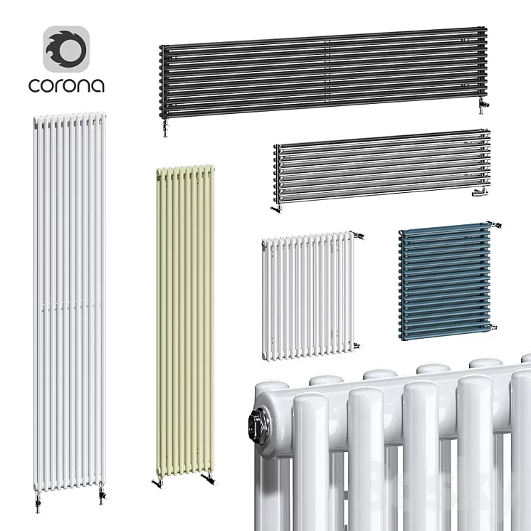 Radiators Zehnder Kleo KLVD KLHD 3D Model