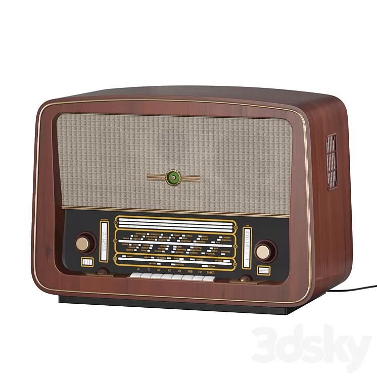 “Radio “”Belarus-57″”” 3D Model