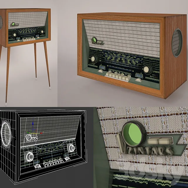 Radio Dzintars 3D Model