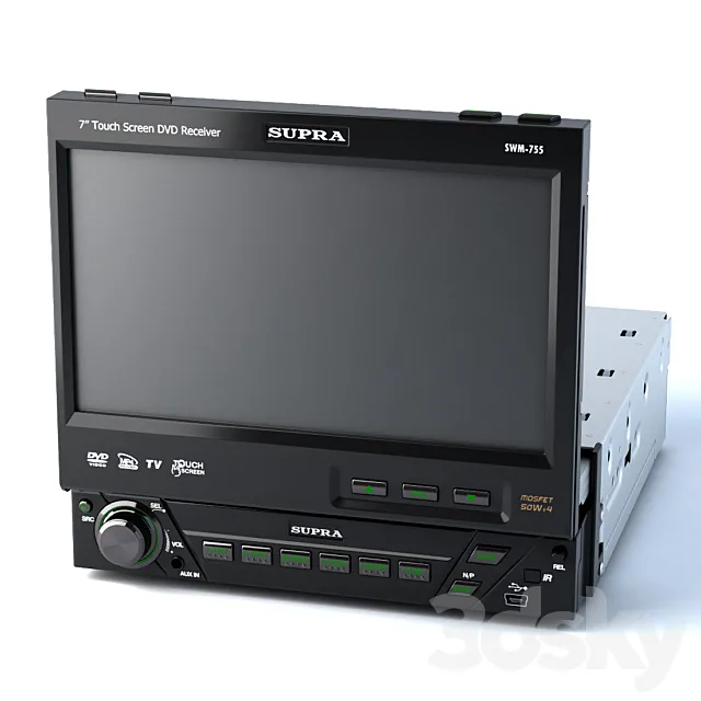 Radio Supra 3DModel