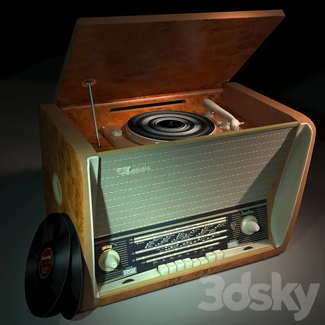 radiola Latvija 3DModel