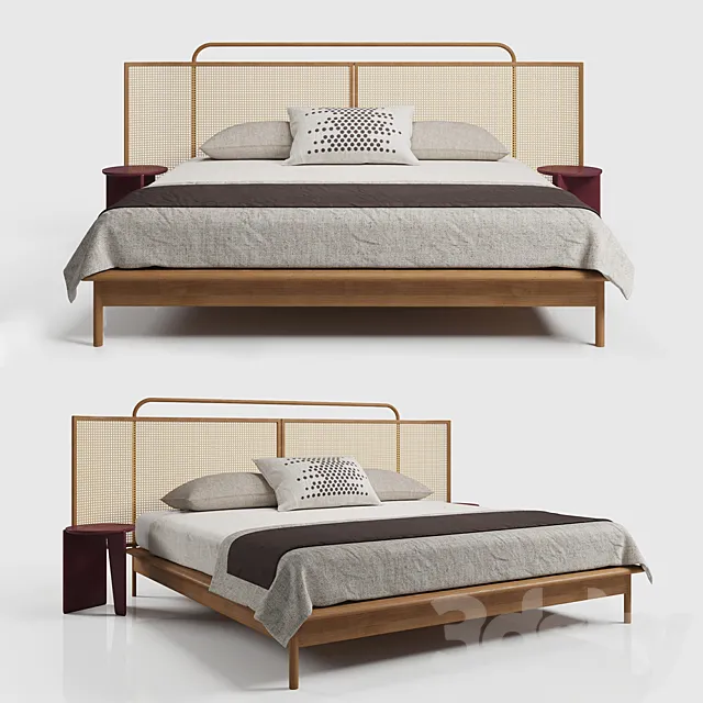 Radnor Mae Bed 3D Model Radnor Mae Bed 3D Model