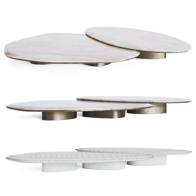 Ragali coffe tables 3D Model