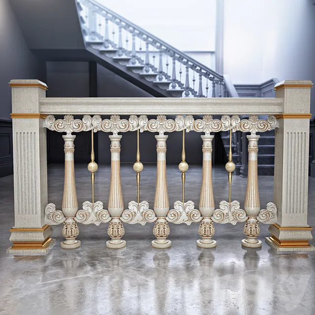 railing 3D Model