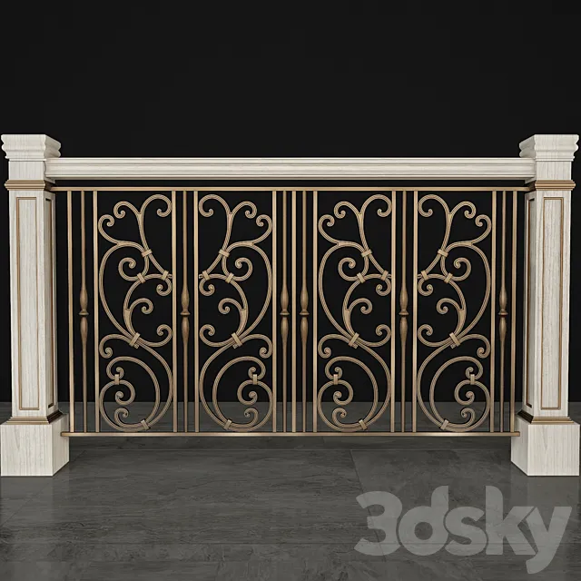 railing 3D Model